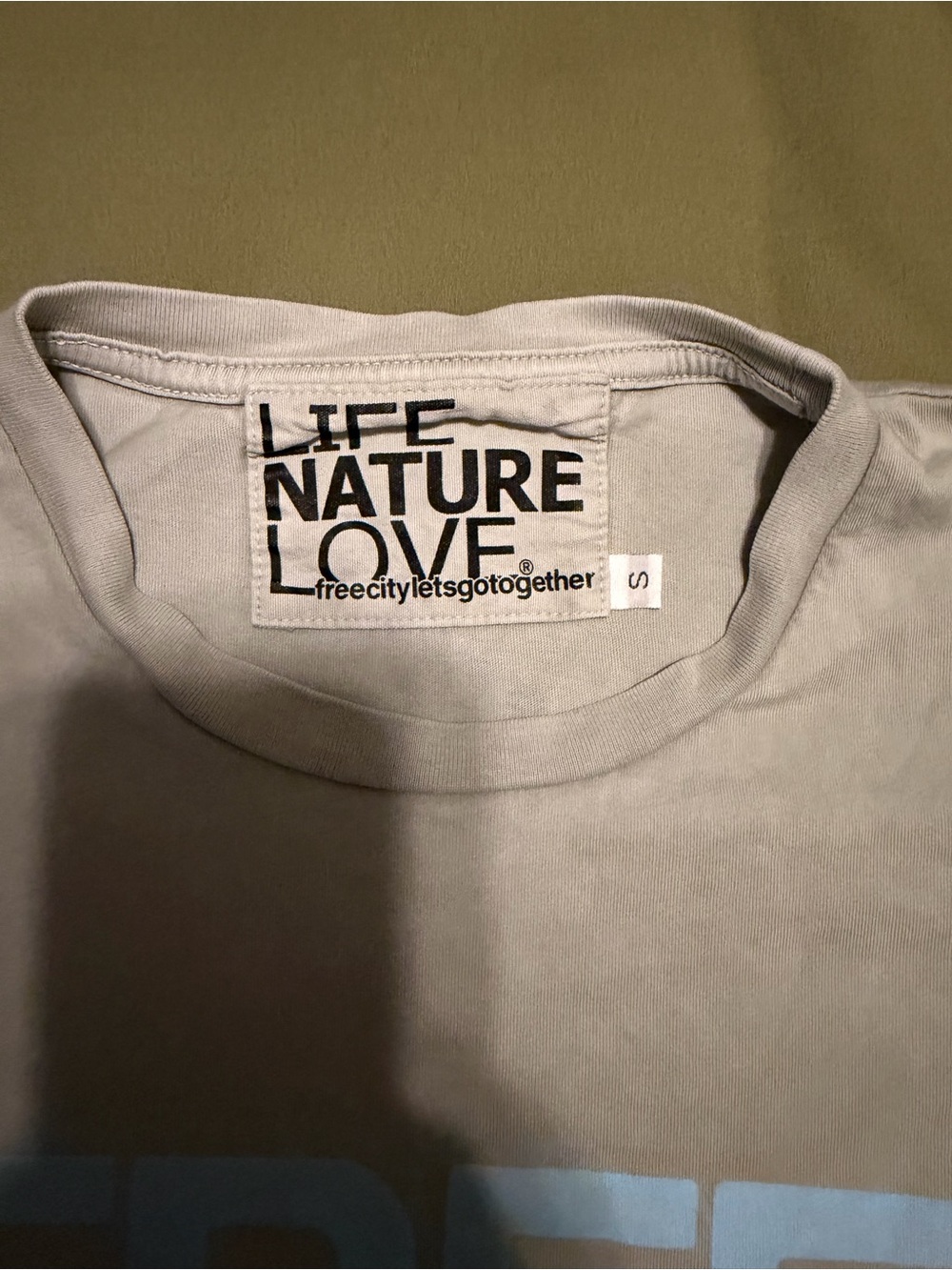 FREECITY Logo SuperVintage Short Sleeve Crewneck Tee - Picture 2 of 5